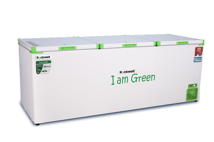 Large Green Freezer