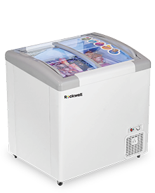 Glass Top Deep Freezer