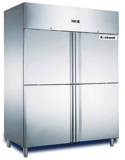 Rockwell RGN1200F/C Reach-In Chiller 1200 L (Double Solid Doors Full Height GN Chiller)